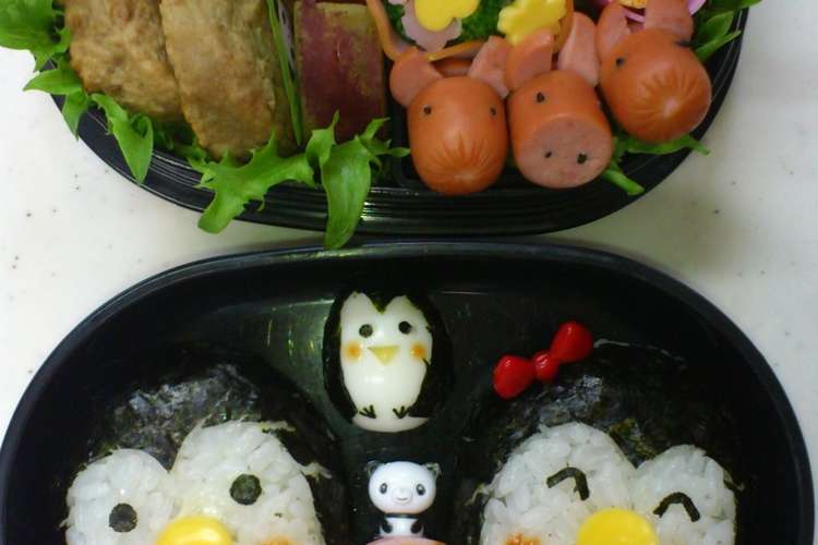 ペンギンのキャラ弁 レシピ 作り方 By きんかんれもんママ クックパッド 簡単おいしいみんなのレシピが360万品