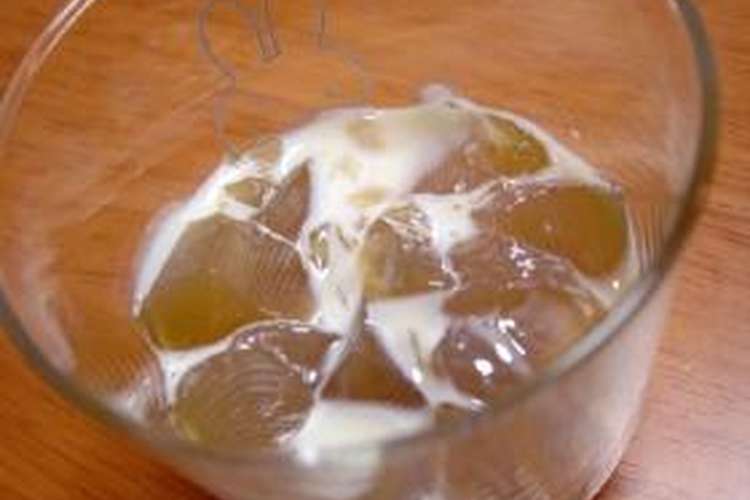 ダイエットおやつ ウーロン茶ゼリー レシピ 作り方 By アントンマテ茶 クックパッド