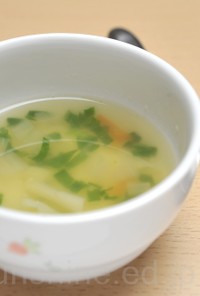 【離乳食 後期】ワンタン入りスープ