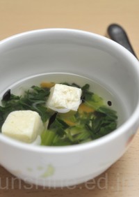 【離乳食 後期】ひじきスープ