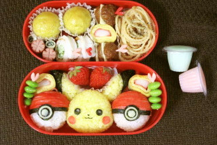 キャラ弁 ポケモン弁当 レシピ 作り方 By Kr２児ママ クックパッド 簡単おいしいみんなのレシピが362万品