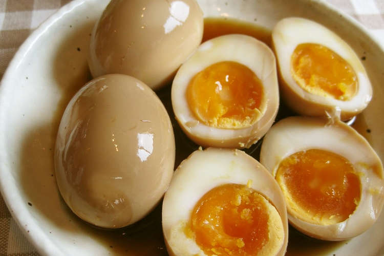 我が家のとろ り煮卵 お弁当に レシピ 作り方 By ぽにえ クックパッド