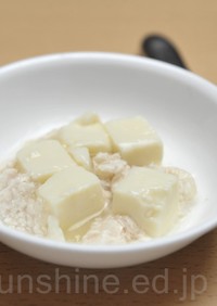 【離乳食 後期】豆腐のそぼろ煮