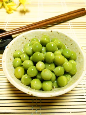 えんどう豆(グリーンピース)の甘煮