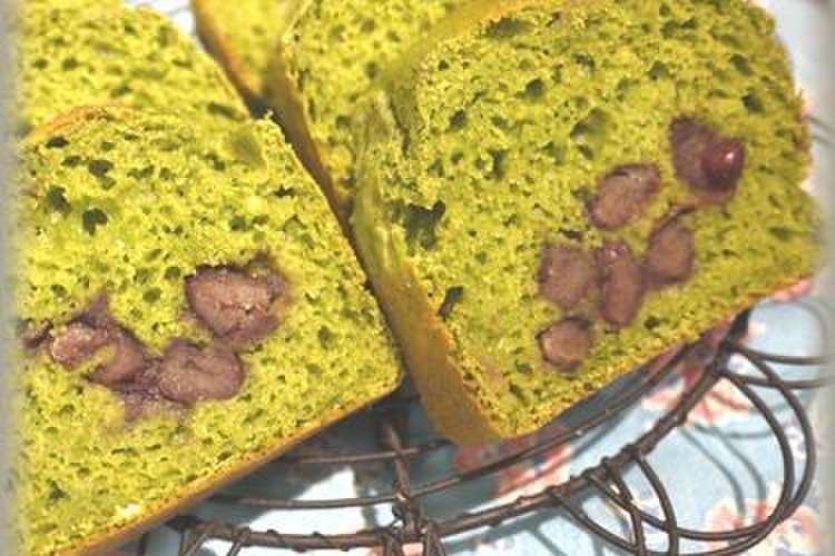 ノンオイル 豆腐パウンドケーキ 抹茶小豆 レシピ 作り方 By Conamonn クックパッド