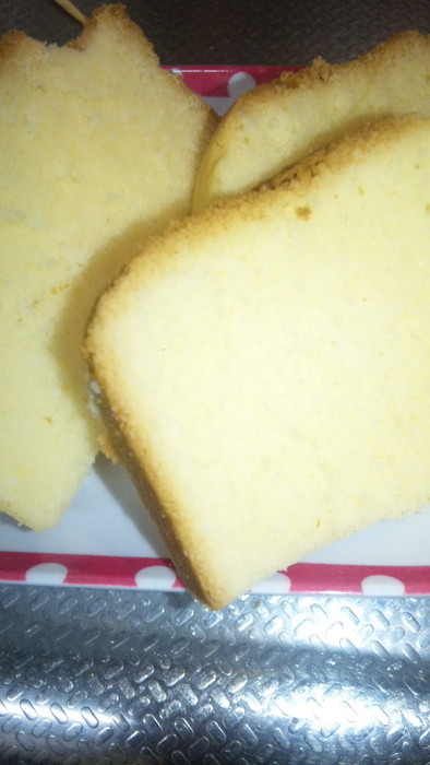 めちゃウマキメ細ＨＢ作るバターケーキの写真
