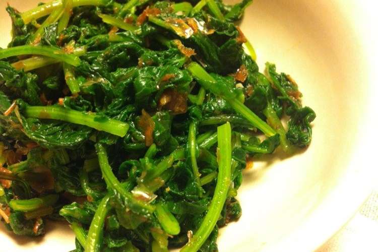 捨てずに利用 ラディッシュの葉おかか和え レシピ 作り方 By あいらもると クックパッド 簡単おいしいみんなのレシピが351万品