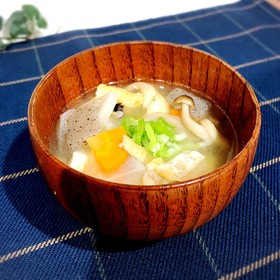 ❀塩麹de野菜たっぷり絶品けんちん汁❀