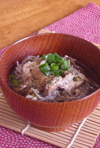 柳川風しゃぶ麺