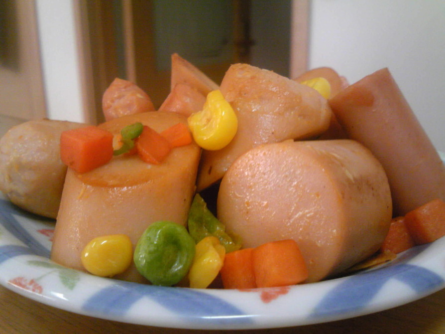 お弁当に！魚二ソとＭＢのケチャマヨ炒めの画像
