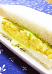 チーズ卵サンドイッチ～シリコンスチーマー
