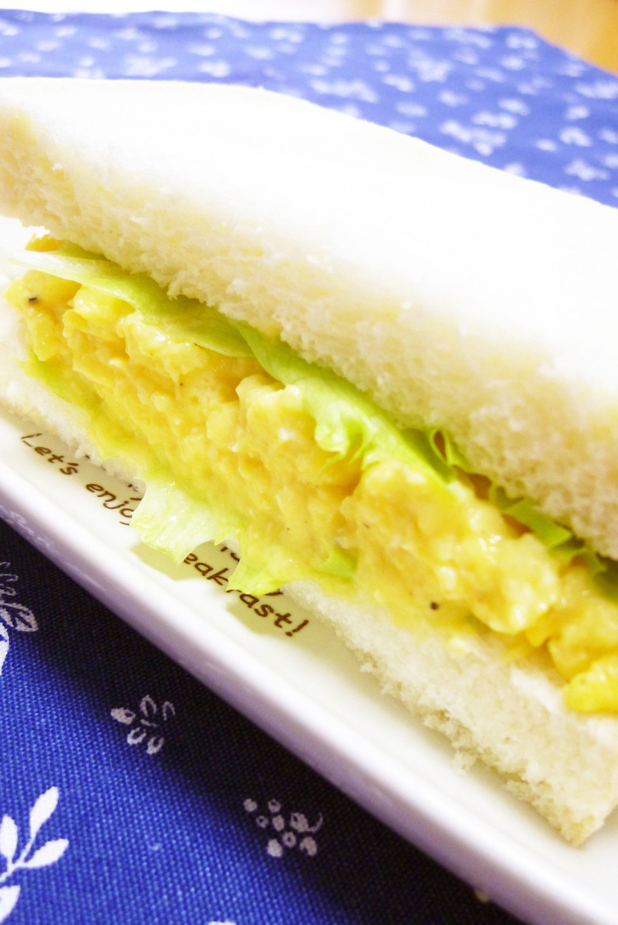 チーズ卵サンドイッチ～シリコンスチーマーの画像