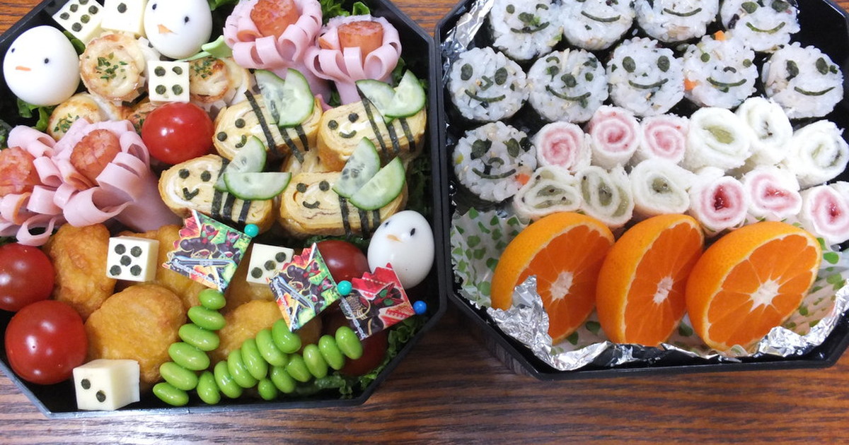 幼稚園 親子遠足 お弁当 ２ レシピ 作り方 By Ariatowa クックパッド 簡単おいしいみんなのレシピが355万品