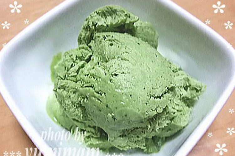 抹茶アイスクリーム レシピ 作り方 By ゆみぃマム クックパッド 簡単おいしいみんなのレシピが376万品