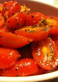 簡単イタリアン☆トマトのガーリックサラダ