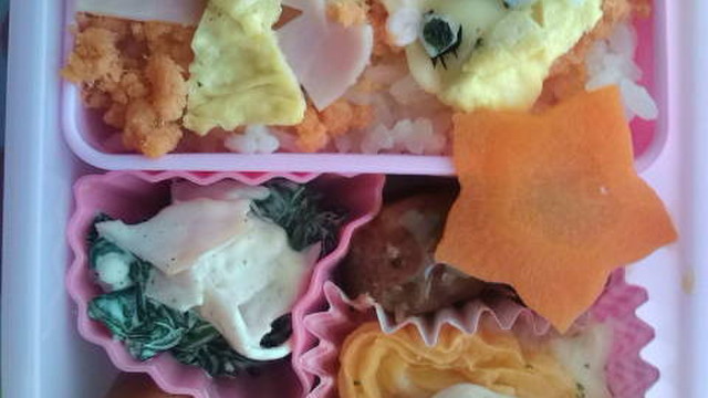 キャラ弁 ラプンツェル弁当 レシピ 作り方 By Kononri クックパッド 簡単おいしいみんなのレシピが352万品