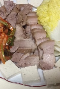 韓国☆豚肉料理　ポッサム