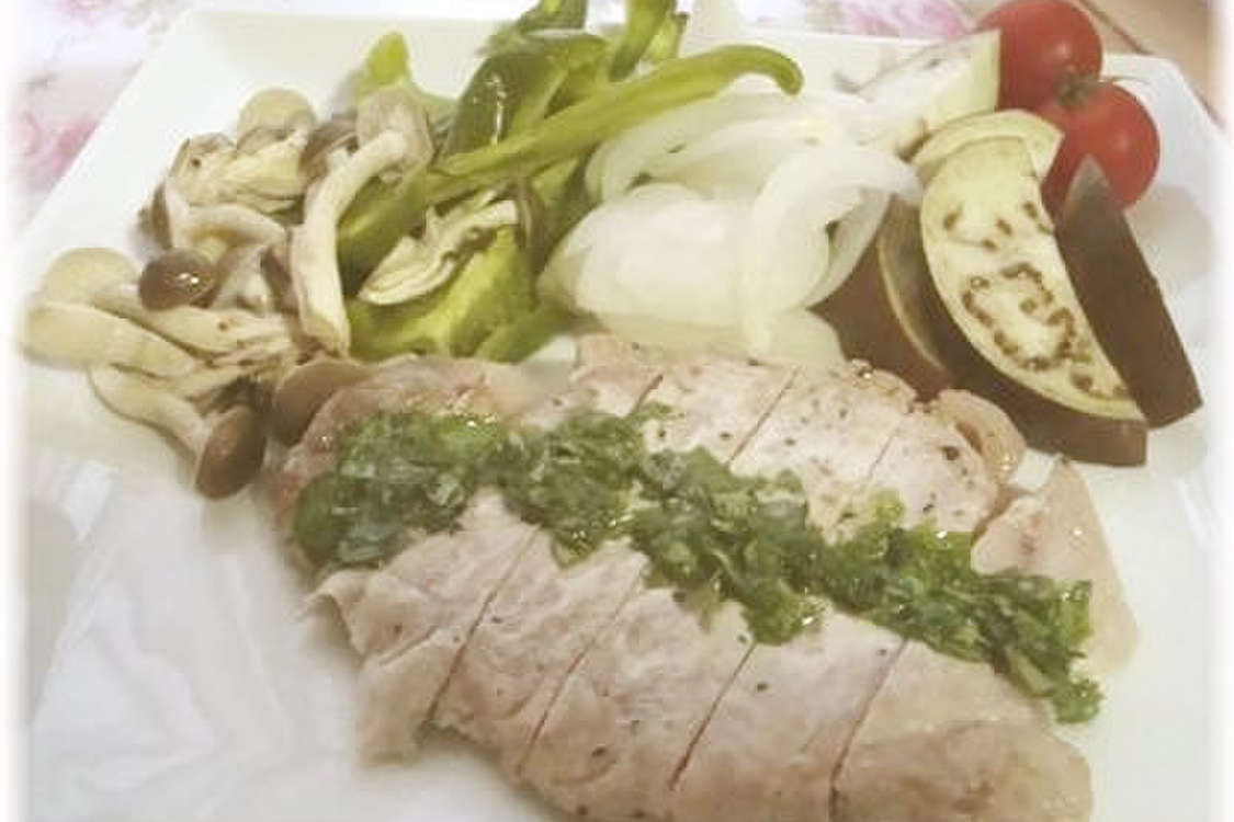 ダイエットにも カナダポークバジルソース レシピ 作り方 By シオン４５４ クックパッド 簡単おいしいみんなのレシピが379万品