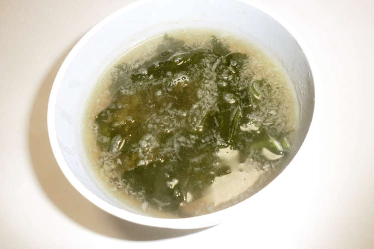 大根おろしの残り汁 あったかスープ レシピ 作り方 By Akinko クックパッド 簡単おいしいみんなのレシピが359万品