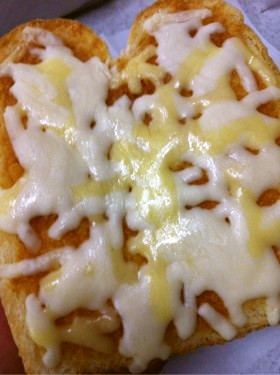 きなこチーズトーストの画像
