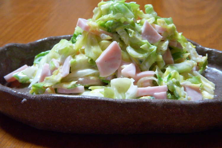 キャベツと魚肉ソーセージのマヨサラダ レシピ 作り方 By ミセス小春 クックパッド 簡単おいしいみんなのレシピが364万品
