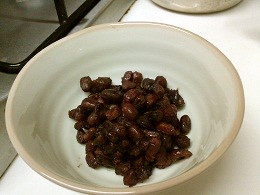 小豆の甘煮の画像
