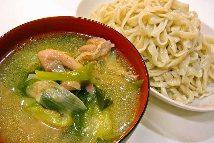 鶏塩つけうどん レシピ 作り方 By Isymsh クックパッド