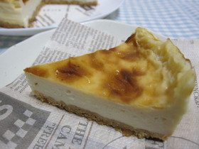 卵不使用☆お手軽チーズケーキ
