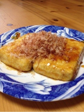 豆腐ステーキニンニク味の画像