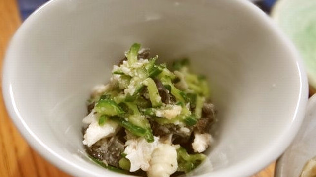 ひらめや鯛の皮で おいしい酢の物 レシピ 作り方 By Lalahappy1 クックパッド