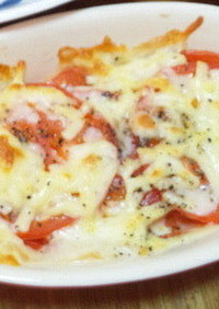 簡単＊トマトのチーズ焼き