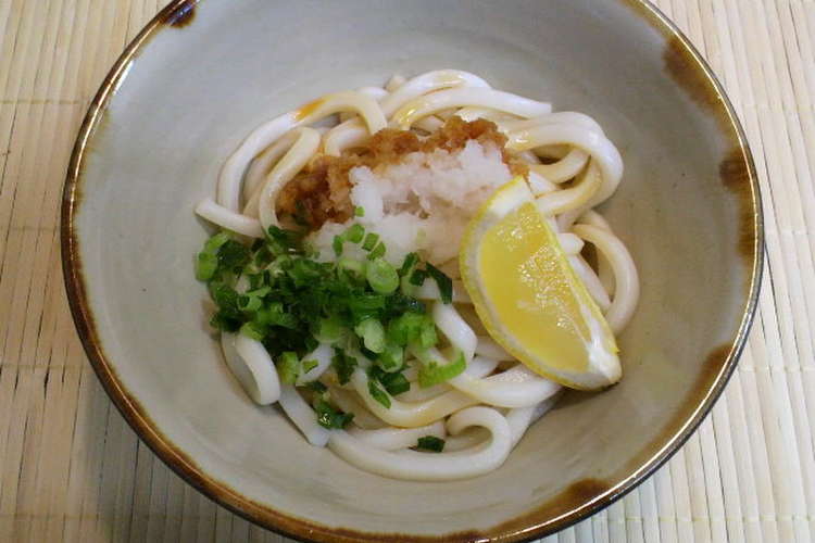 讃岐でハマった さっぱりおろし醤油うどん レシピ 作り方 By ひろちち こーきｐ クックパッド