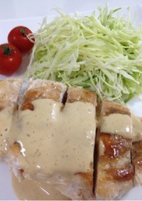 鶏胸肉ソテー  柚子胡椒マヨ★