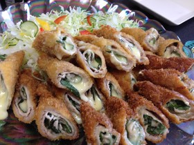 とろ~りジュウシィなクルクル揚げ♪