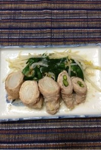シリコンスチーマー☆塩麹DE野菜の肉巻き