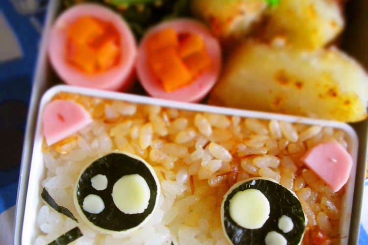 とっとこハム太郎 キャラ弁 レシピ 作り方 By ｙ太郎 クックパッド 簡単おいしいみんなのレシピが354万品