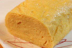 ほんのり甘じょっぱい*卵2個の出し巻き卵