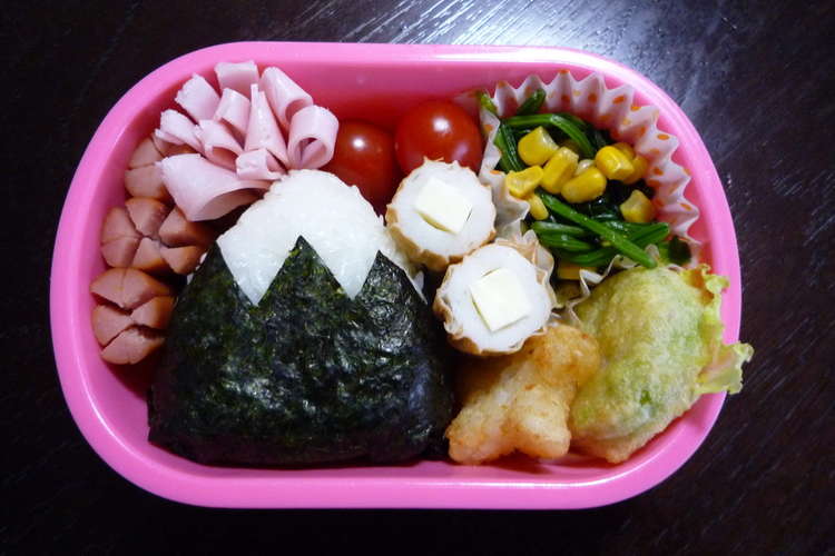 キャラ弁 富士山おにぎり レシピ 作り方 By Lovecocoa クックパッド 簡単おいしいみんなのレシピが352万品