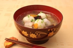 お月見だんご汁