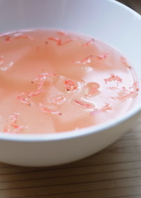 【薬膳レシピ】桜海老と冬瓜のスープ