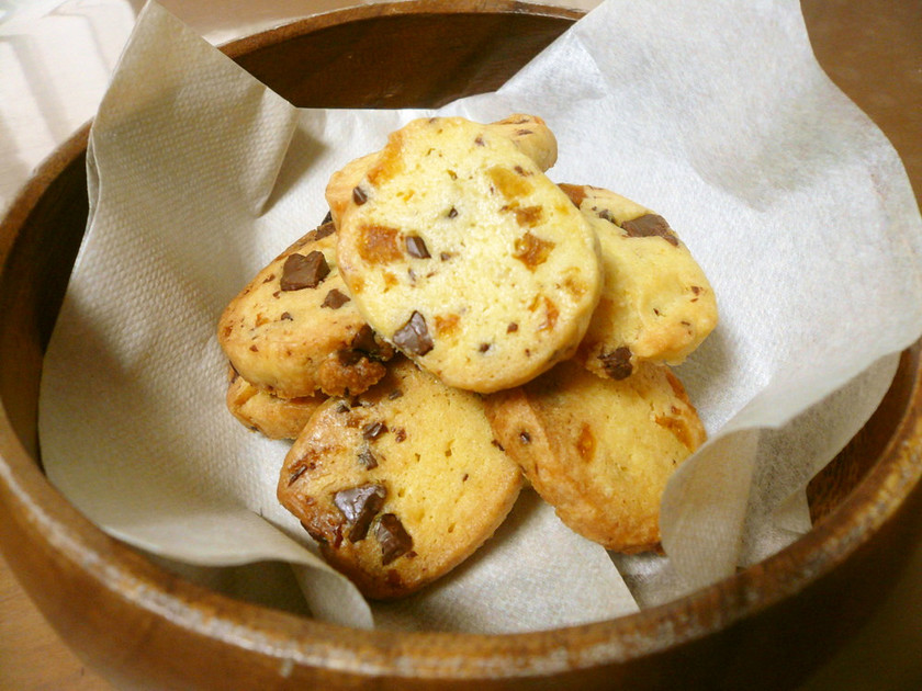 オレンジチョコチップクッキーのレシピ