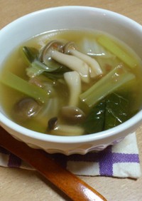具はなんでもＯＫ　梅の香りの中華スープ