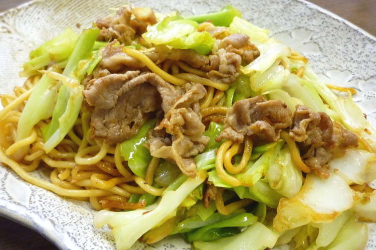 ちゃんぽん麺で作る我が家の焼きそば レシピ 作り方 By ゆうき酢 クックパッド 簡単おいしいみんなのレシピが360万品