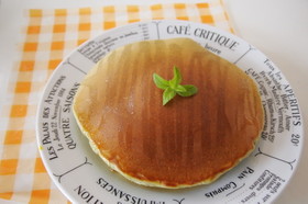ホットケーキMIXを使わないホットケーキ