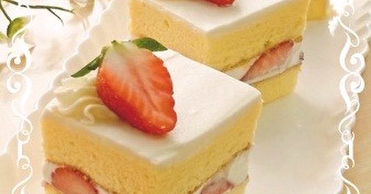 シフォン生地で簡単ショートケーキ レシピ 作り方 By レアレアチーズ クックパッド 簡単おいしいみんなのレシピが350万品
