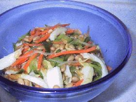 春雨サラダ・納豆ドレッシング