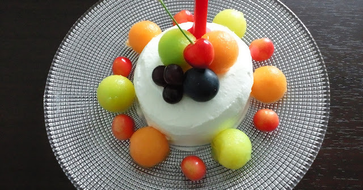 一歳の誕生日ケーキ イチゴがなくても レシピ 作り方 By Aromanica クックパッド