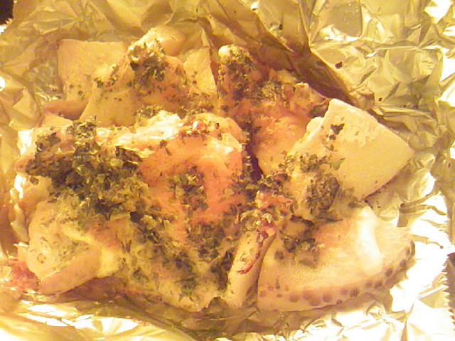 筍の青海苔チーズマヨネーズ焼きの画像