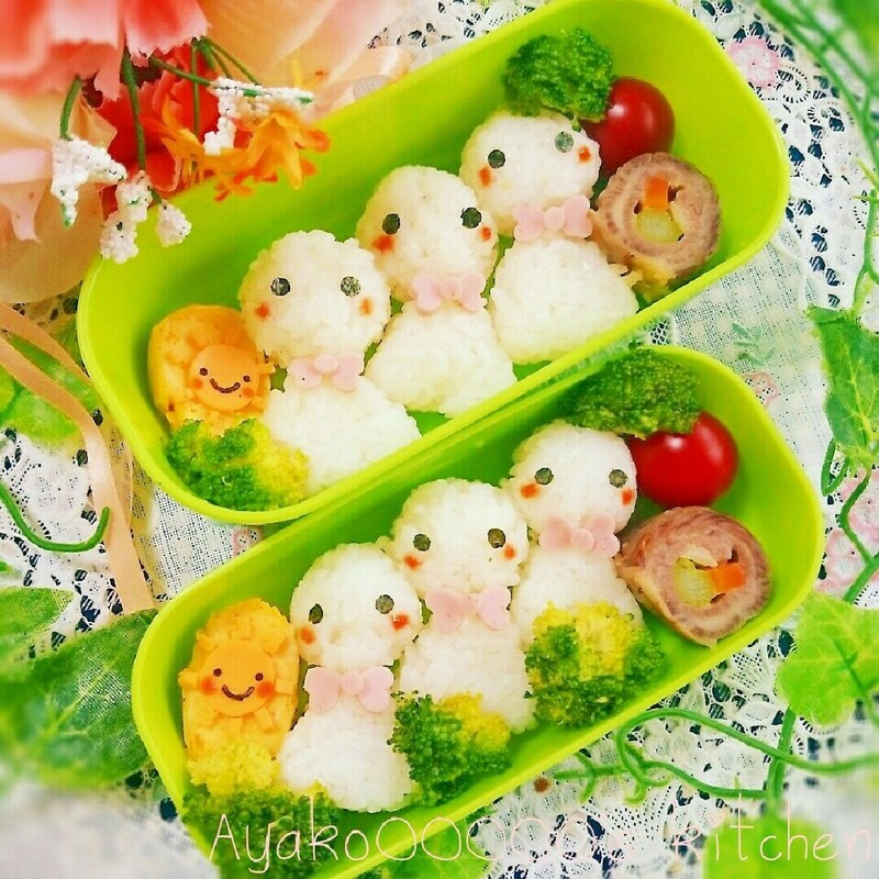 みんなの 一口おにぎり キャラ弁 レシピが24品 クックパッド
