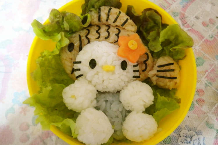 キャラ弁 たい焼きキティ レシピ 作り方 By ゆうこりんこりこり クックパッド 簡単おいしいみんなのレシピが373万品